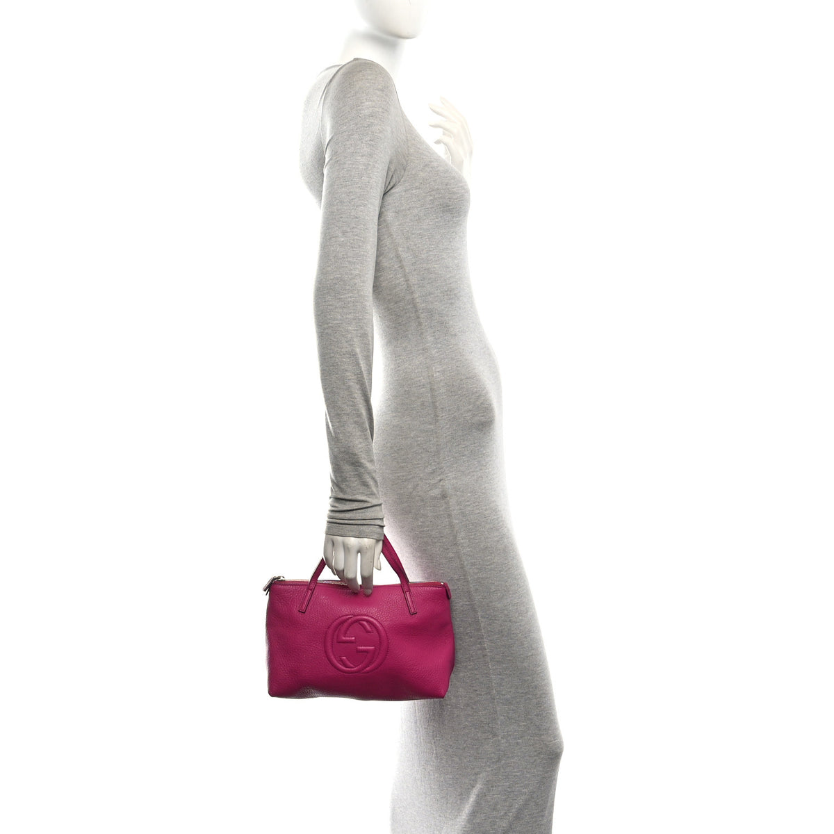 Gucci Cellarius Calfskin Children's Soho Shoulder Bag Pink 2 of 10