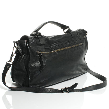 Proenza Schouler Lambskin PS1 Medium Satchel Black 3 of 11