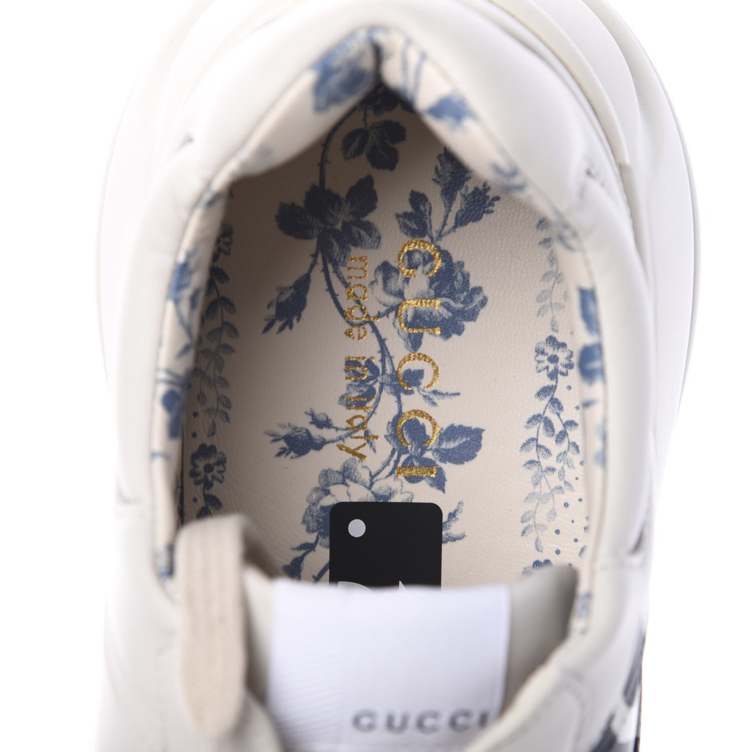 Gucci X MLB Calfskin NY Yankees Mens Rhyton Sneakers 9.5 Mystic White 7 of 8