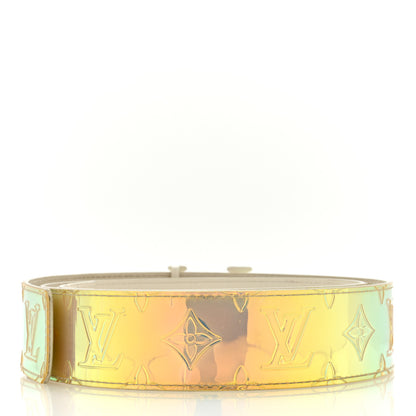 Louis Vuitton PVC Monogram 40mm LV Initiales Reversible Belt 90 36 Iridescent Prism 2 of 6