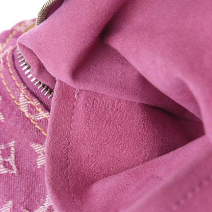 Louis Vuitton Denim Baggy GM Fuchsia 8 of 9