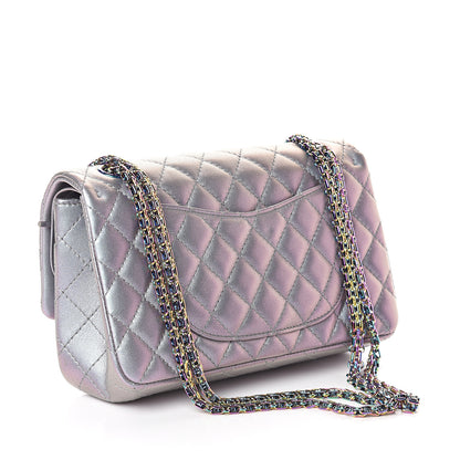 Chanel Iridescent Lambskin Quilted 2.55 Reissue 225 Flap Light Purple 2 of 8