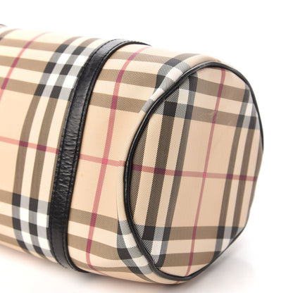 Burberry House Check Barrel Bag Black 7 of 10