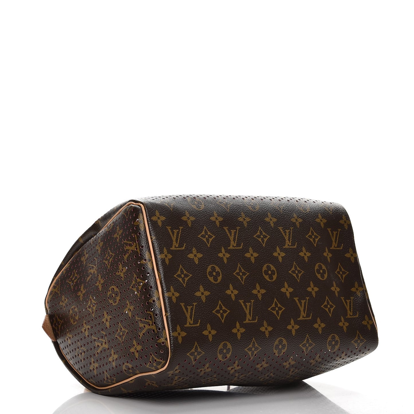 Monogram Perforated Speedy 30 Fuchsia