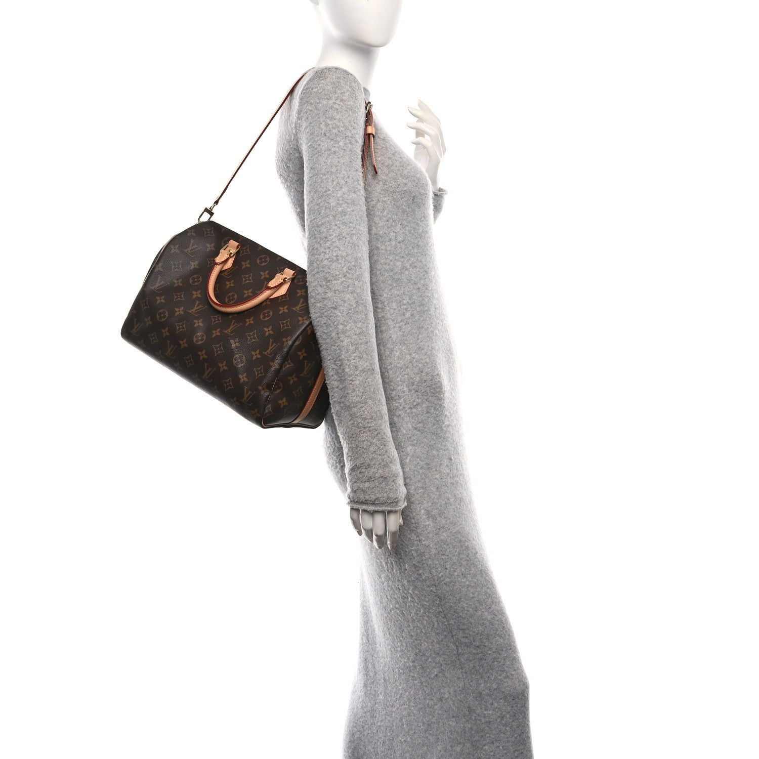 Louis Vuitton Monogram Speedy Bandouliere 30 2 of 9