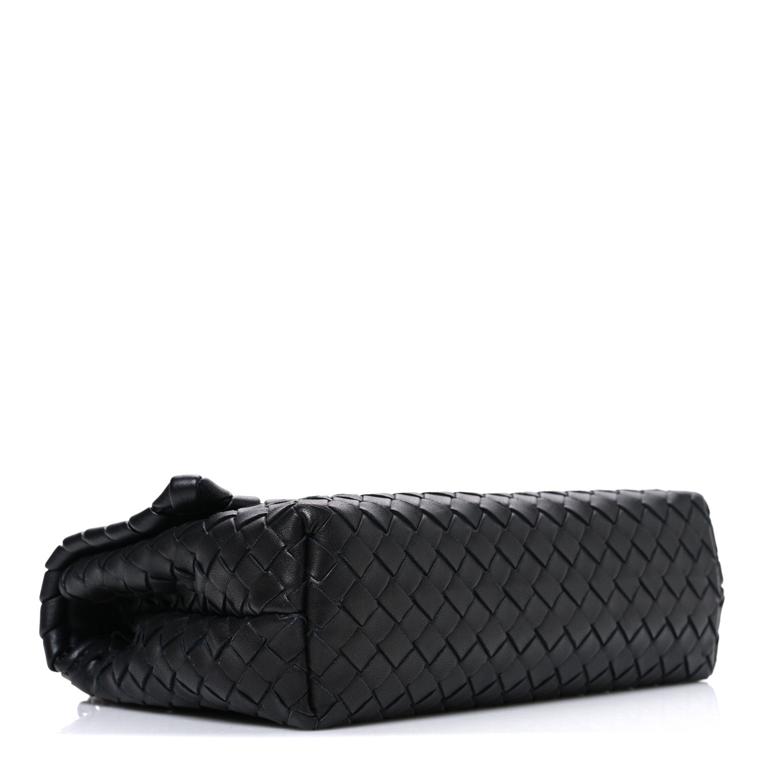 Bottega Veneta Nappa Intrecciato Baby Olimpia Shoulder Bag Black 4 of 12