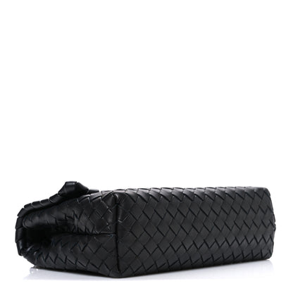 Bottega Veneta Nappa Intrecciato Baby Olimpia Shoulder Bag Black 4 of 12
