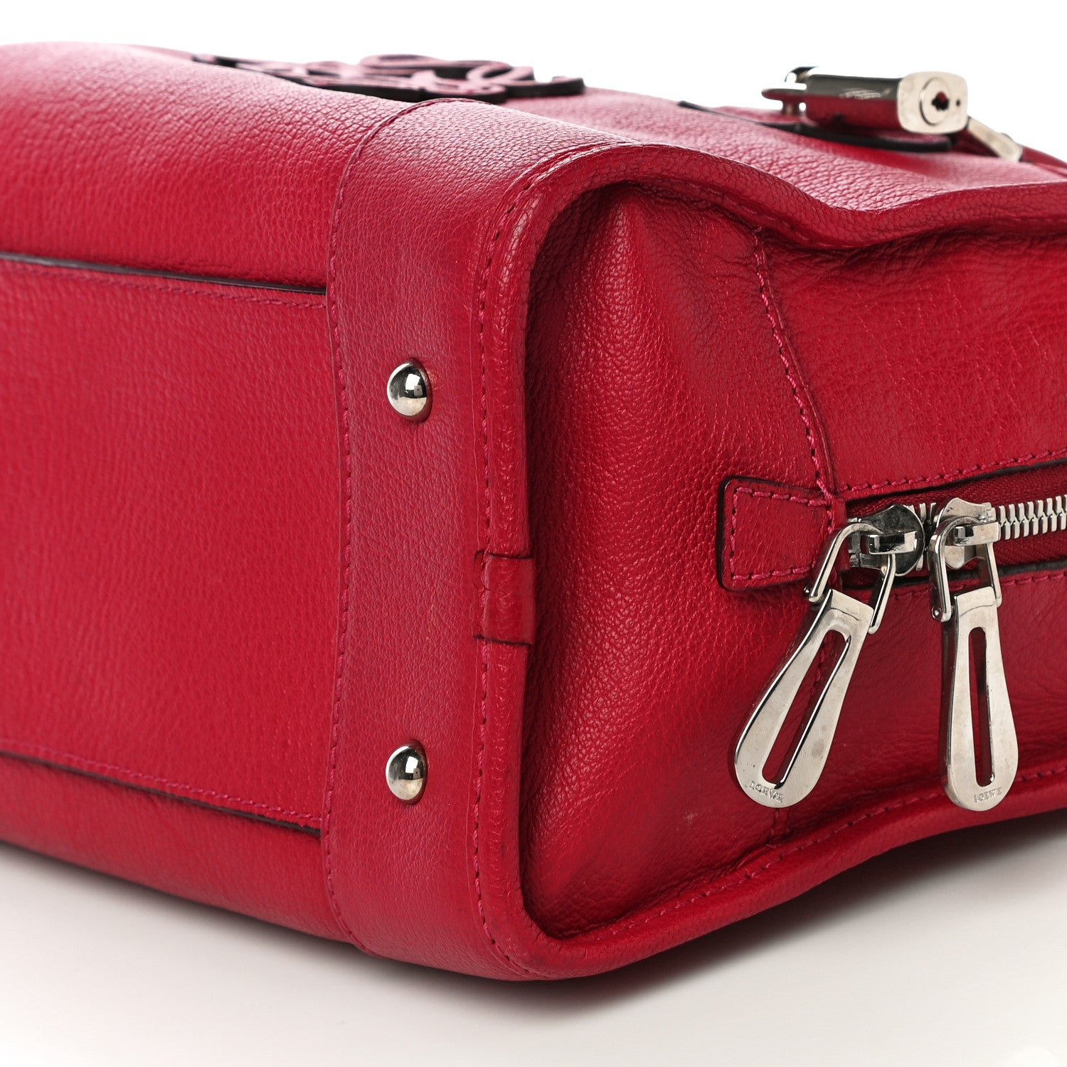 Loewe Goatskin Amazona Fuchsia 9 of 15