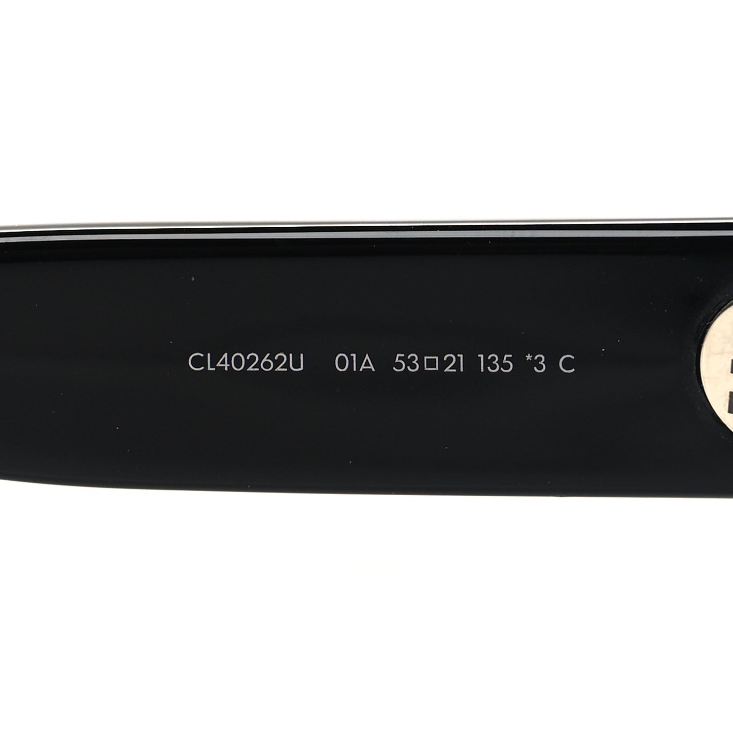 Acetate Triomphe 01 Sunglasses CL40262U Black