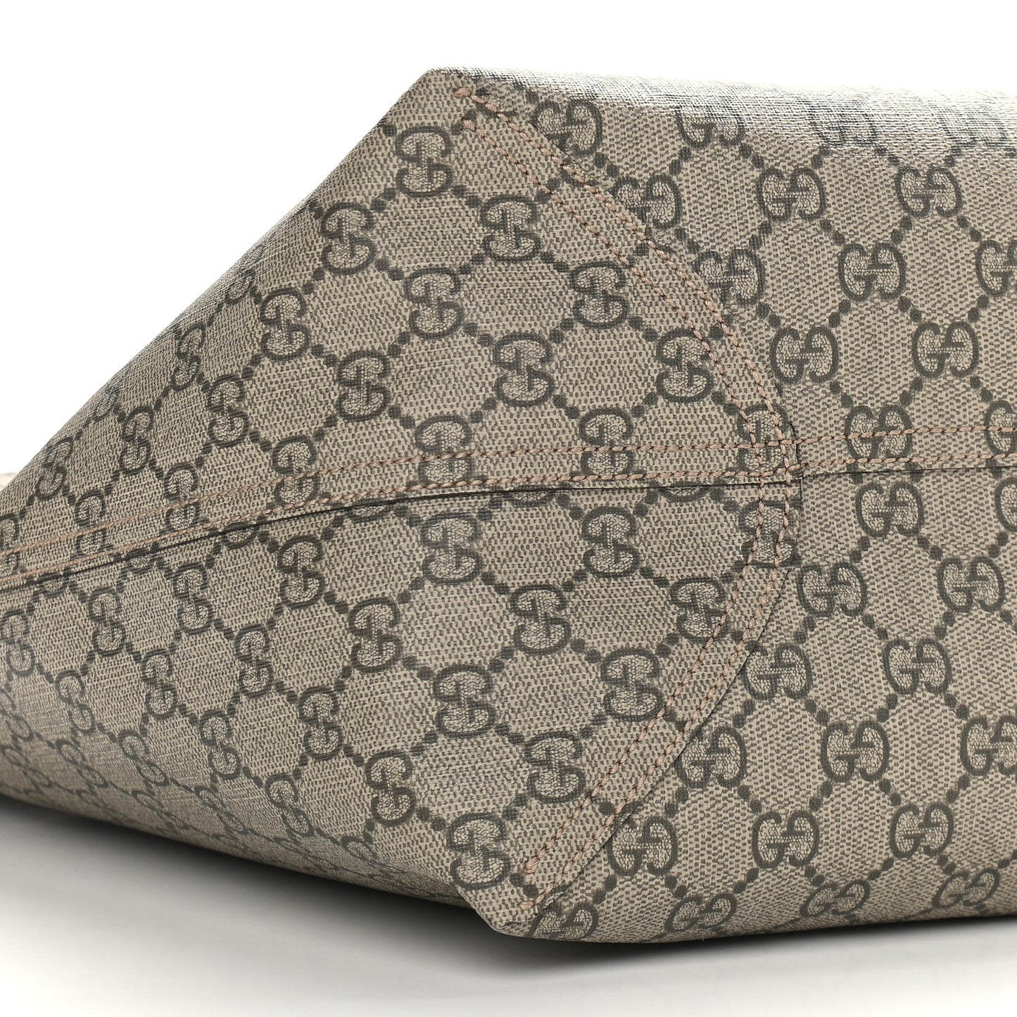 GG Supreme Monogram Medium Ophidia Shopping Tote Ebony
