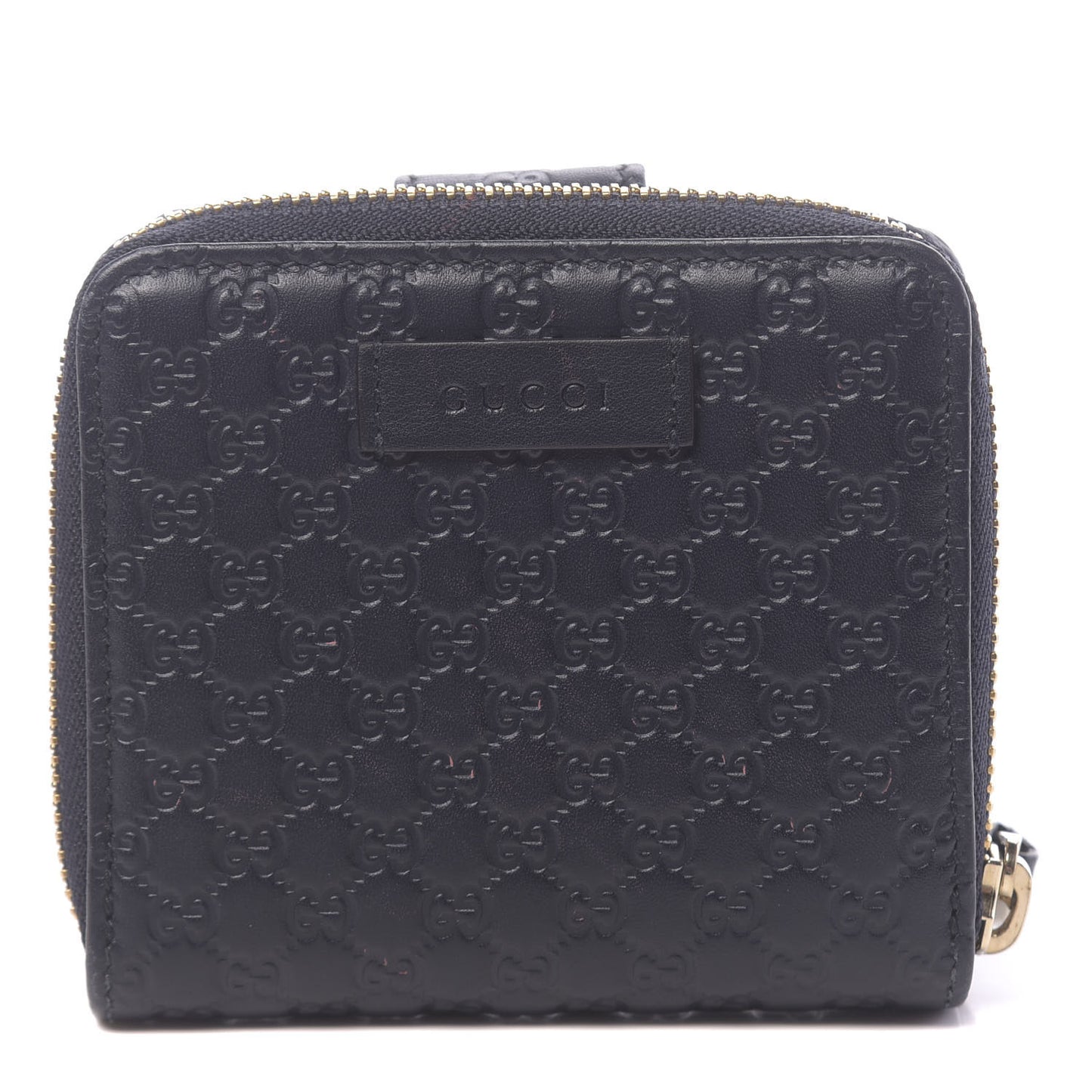 Microguccissima Compact Wallet Navy