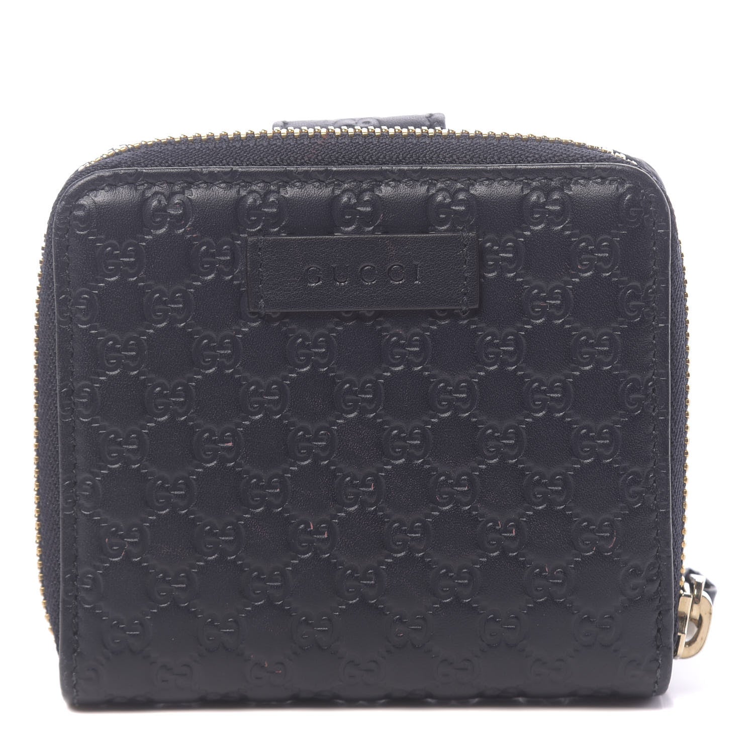Gucci Microguccissima Compact Wallet Navy 1 of 9