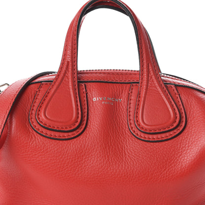 Givenchy Waxed Calfskin Micro Nightingale Medium Red 10 of 10