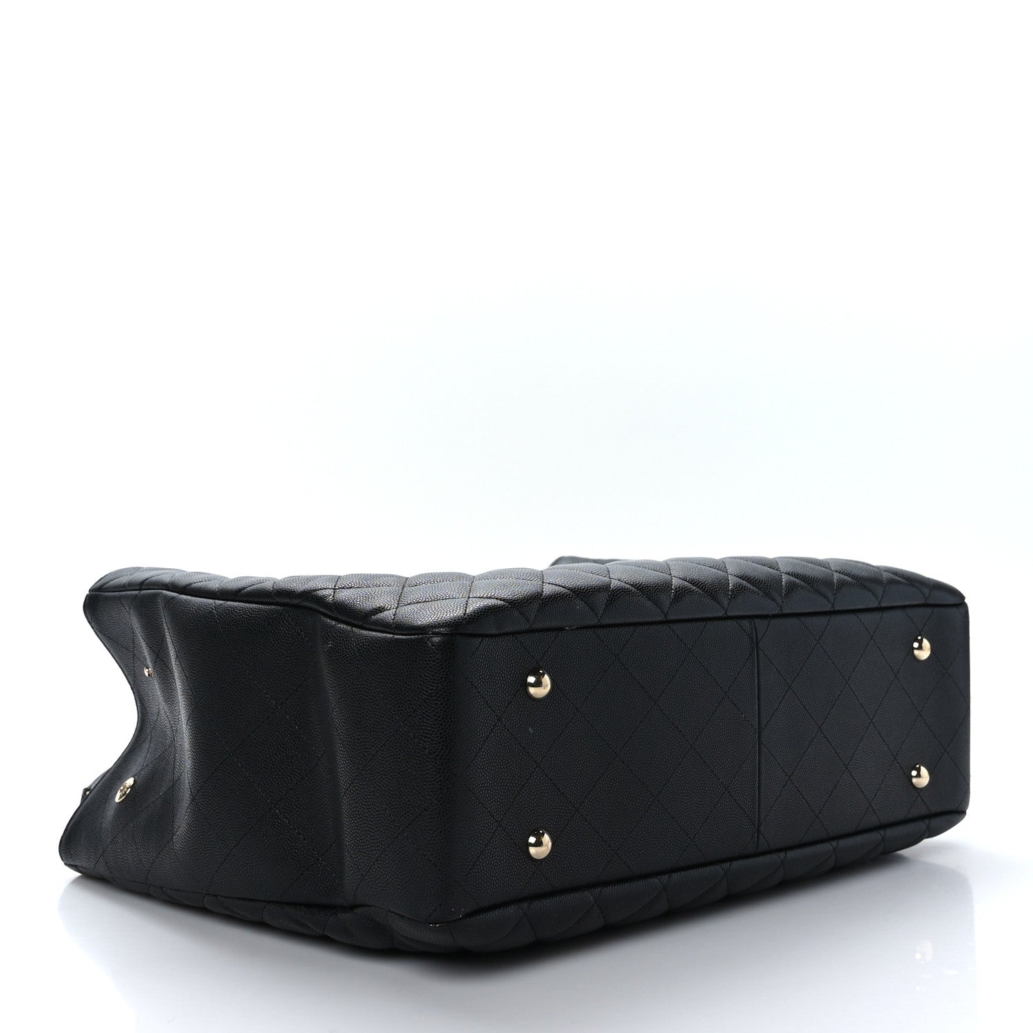 Chanel Caviar Quilted Large Shopping Tote Black 4 of 11