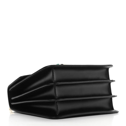 Bulgari Calfskin Serpenti Forever Top Handle Black 4 of 10