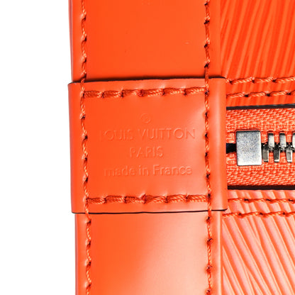 Louis Vuitton Epi Jacquard Alma BB Orange 6 of 8