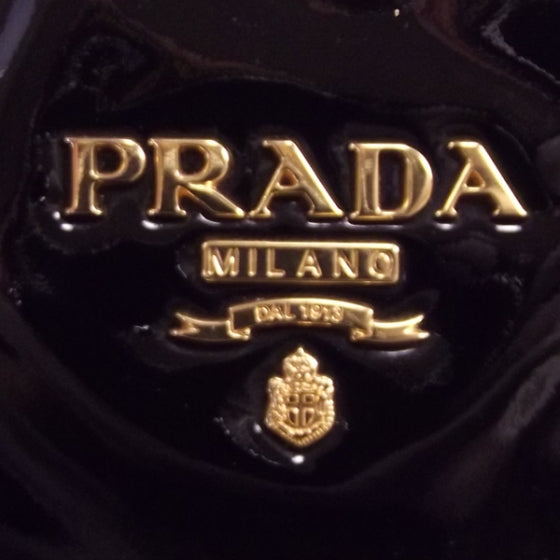 Prada Patent Zip Pocket Large Tote 9 of 10