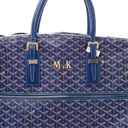 Goyard Goyardine Porte-Habits Garment Bag Blue 8 of 17