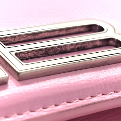 Balenciaga Calfskin Stripe Embossed Gossip Chain Bag XS Candy Pink 12 of 14