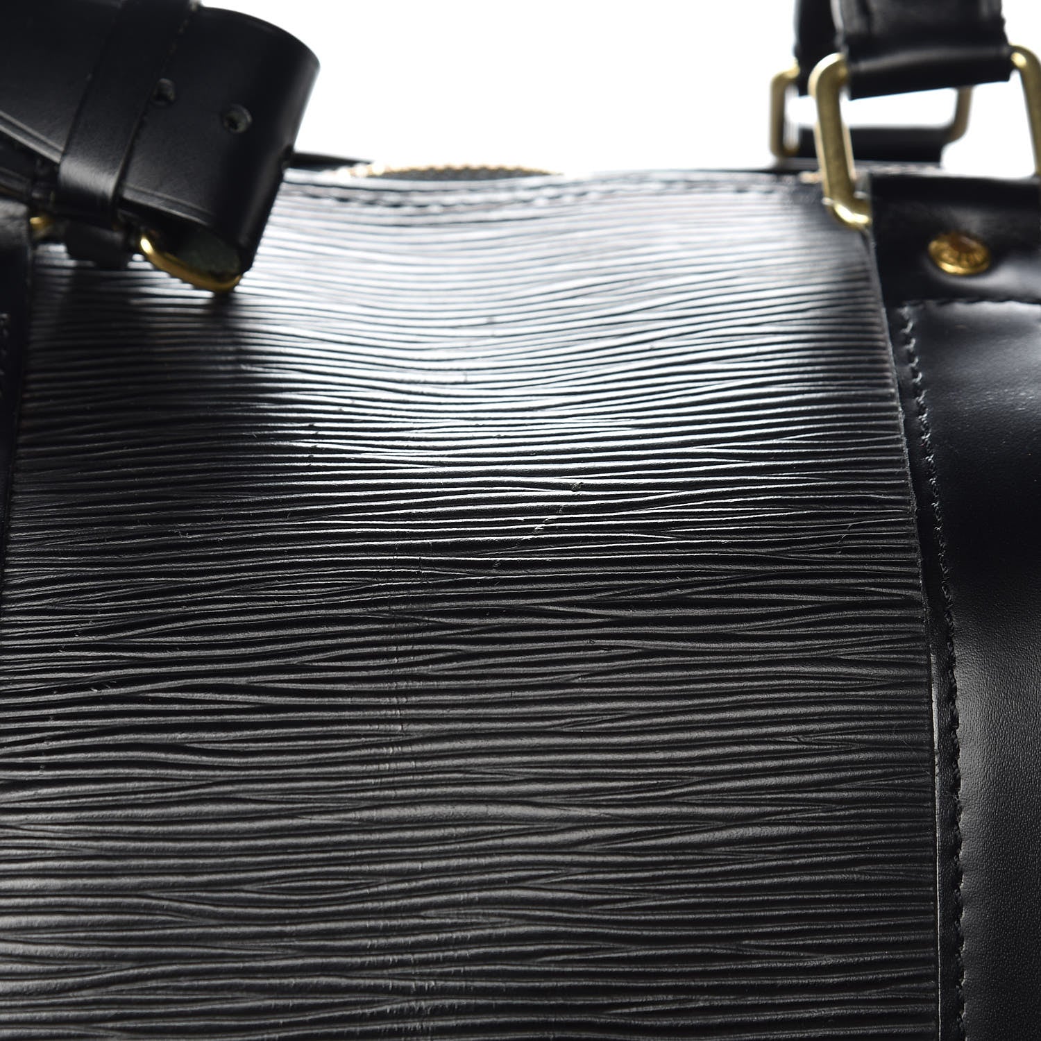 Louis Vuitton Epi Keepall Bandouliere 55 Black 18 of 19