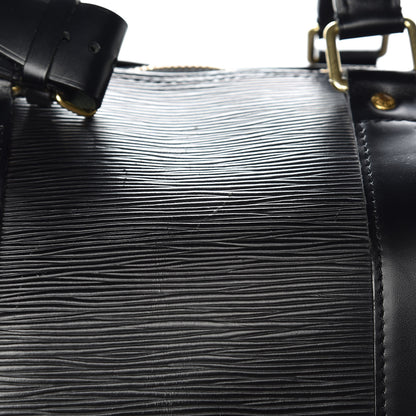 Louis Vuitton Epi Keepall Bandouliere 55 Black 18 of 19