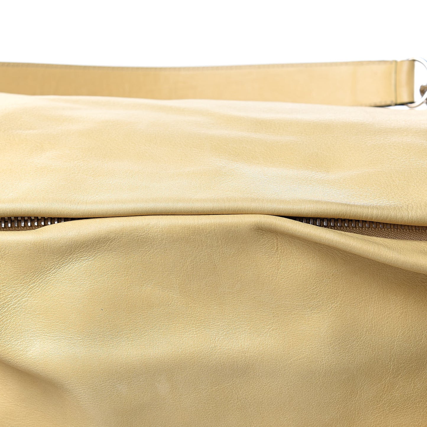 Lambskin Large Edgy Hobo Beige