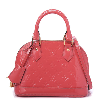 Louis Vuitton Vernis Alma BB Rose Litchi 1 of 10