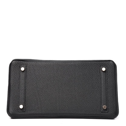 Hermes Togo Birkin 30 Black 6 of 32