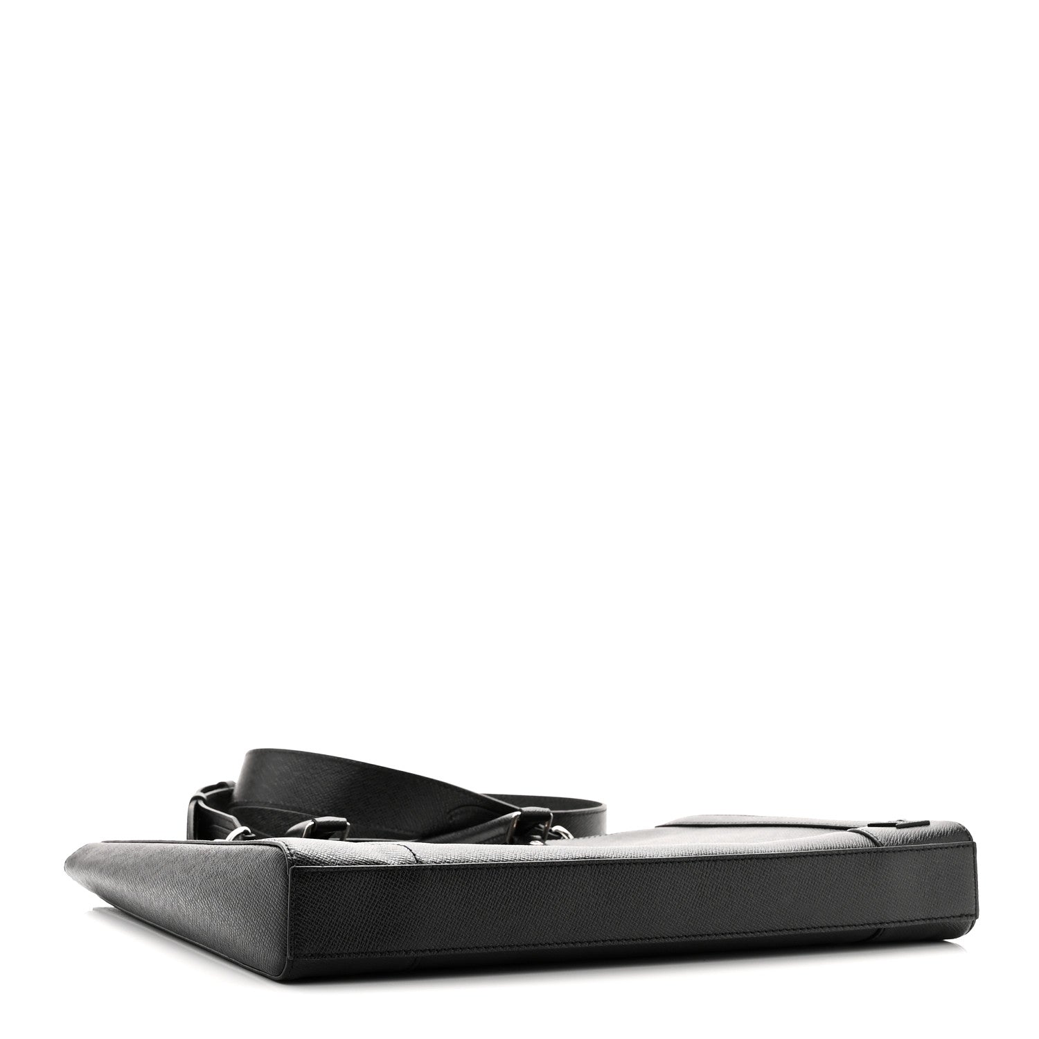 Louis Vuitton Taiga Slim Briefcase Black 4 of 9