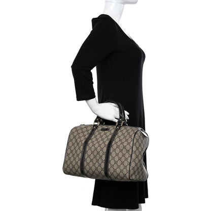 Gucci GG Plus Monogram Medium Joy Boston Dark Brown 2 of 11