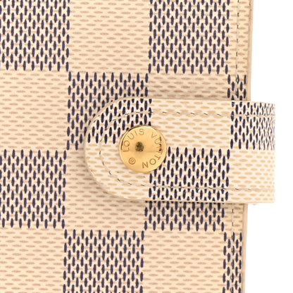 Louis Vuitton Damier Azur Small Ring Agenda Cover 11 of 11