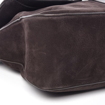 Delvaux Nubuck Givry Shoulder Bag 10 of 16