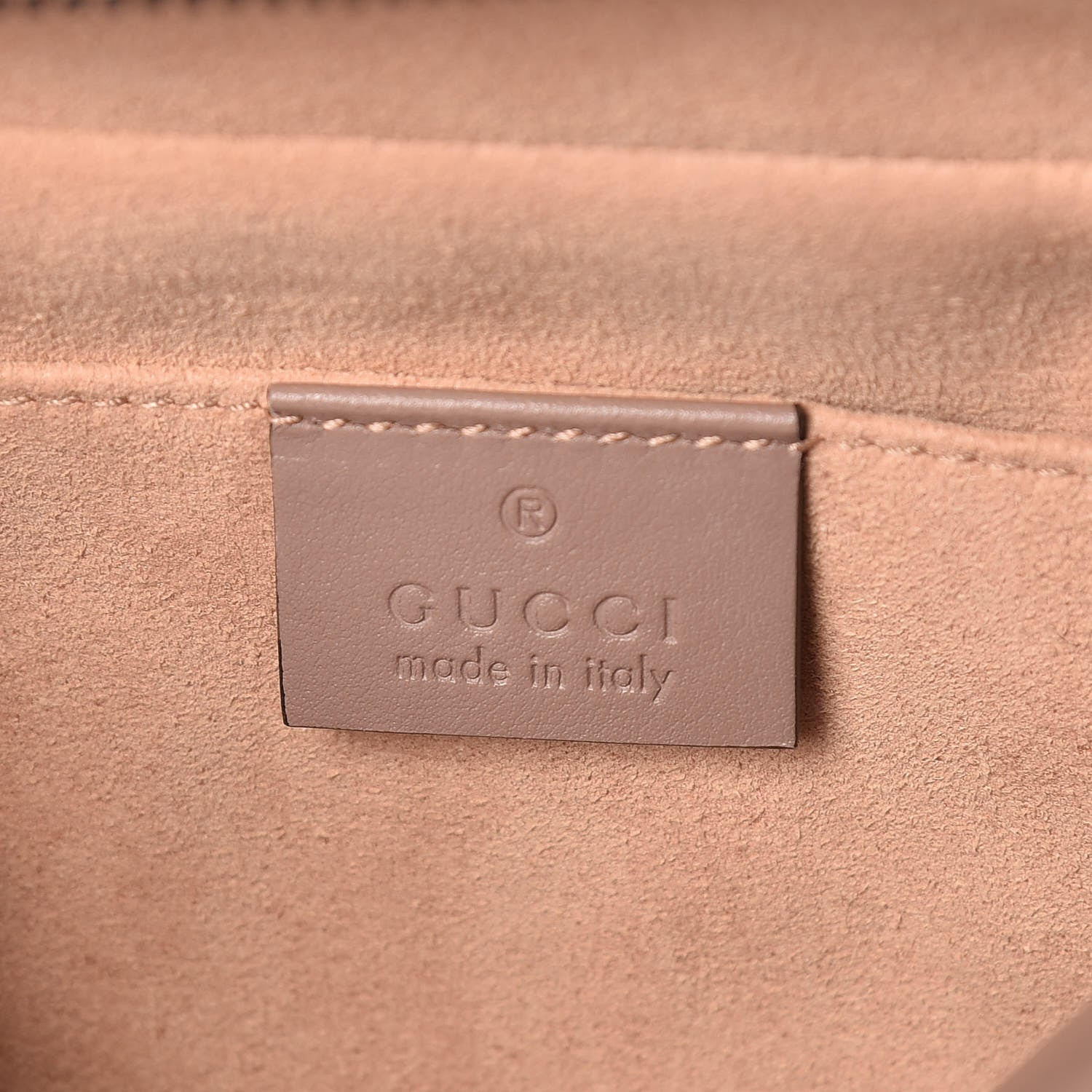 Gucci Calfskin Matelasse Small GG Marmont Chain Shoulder Bag Porcelain Rose 8 of 10