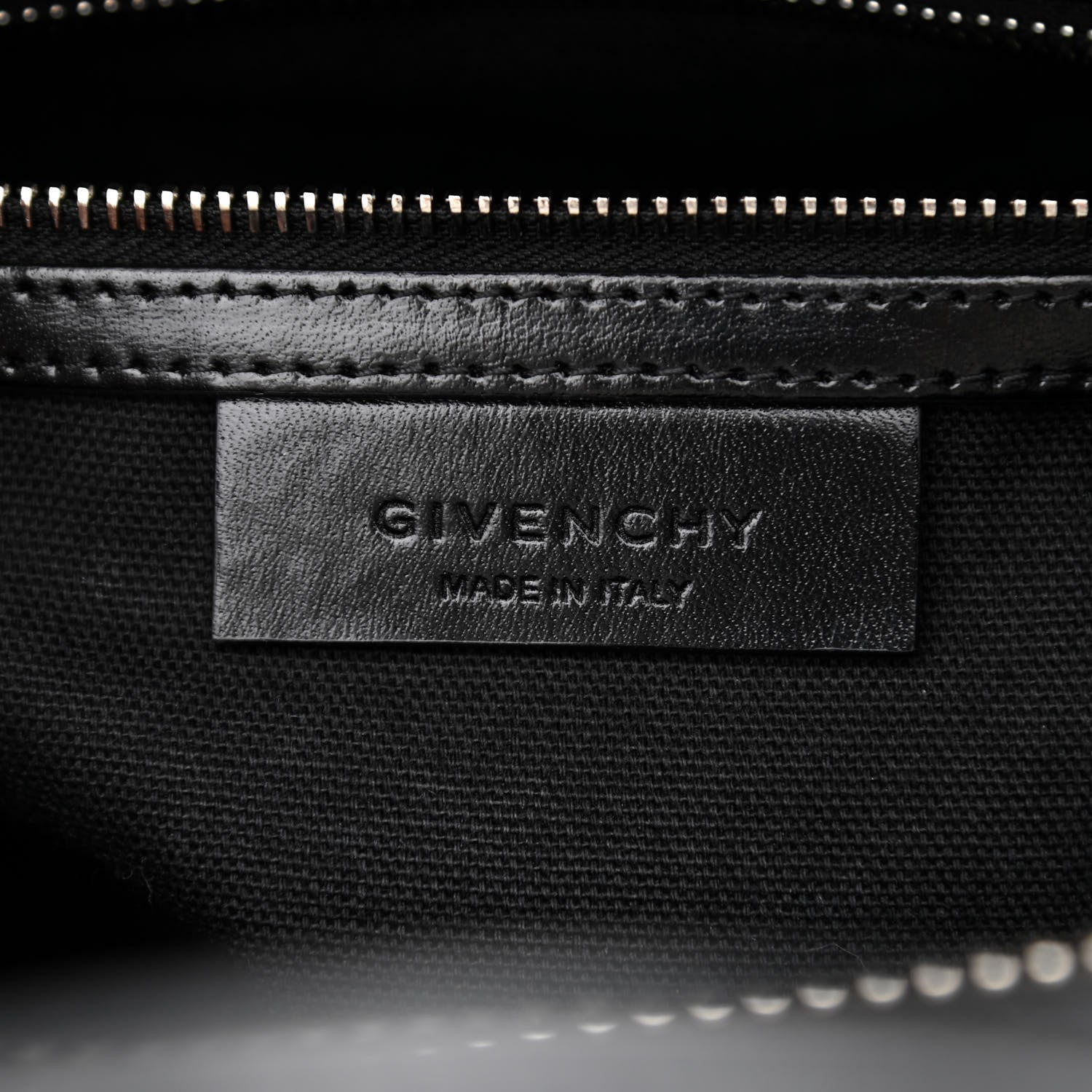 Givenchy Shiny Lord Calfskin Small Antigona Black 6 of 13