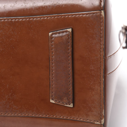 Givenchy Patent Calfskin Small Antigona Brown 13 of 15