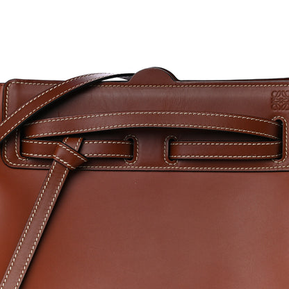 Loewe Boxcalf Lazo Tote Rust 7 of 9