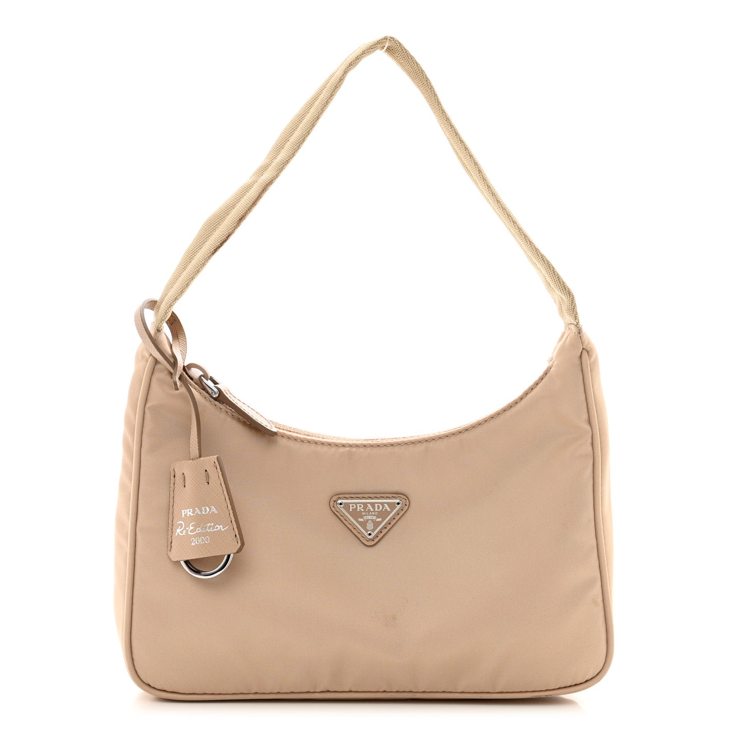 Tessuto Nylon Mini Re-Edition 2000 Bag Cammeo