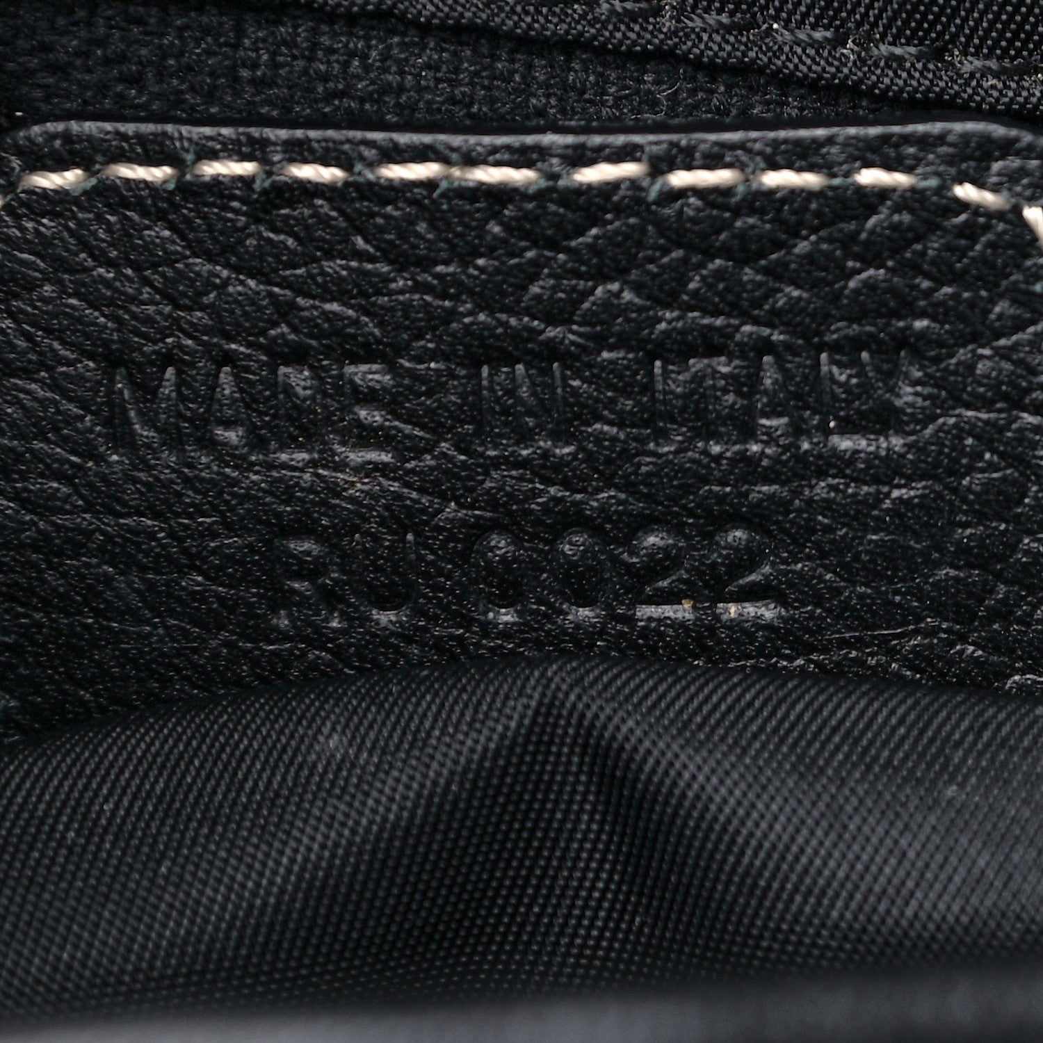 Christian Dior Calfskin Saddle Bag Black 8 of 13