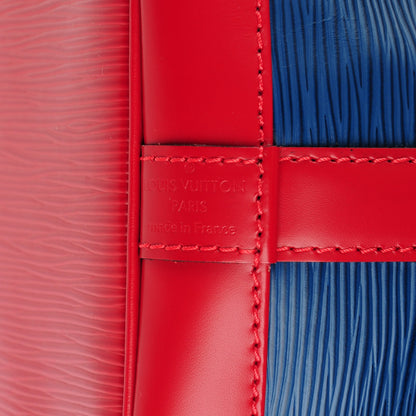 Louis Vuitton Epi Petit Bi-Color Noe Saphir Carmine 7 of 7