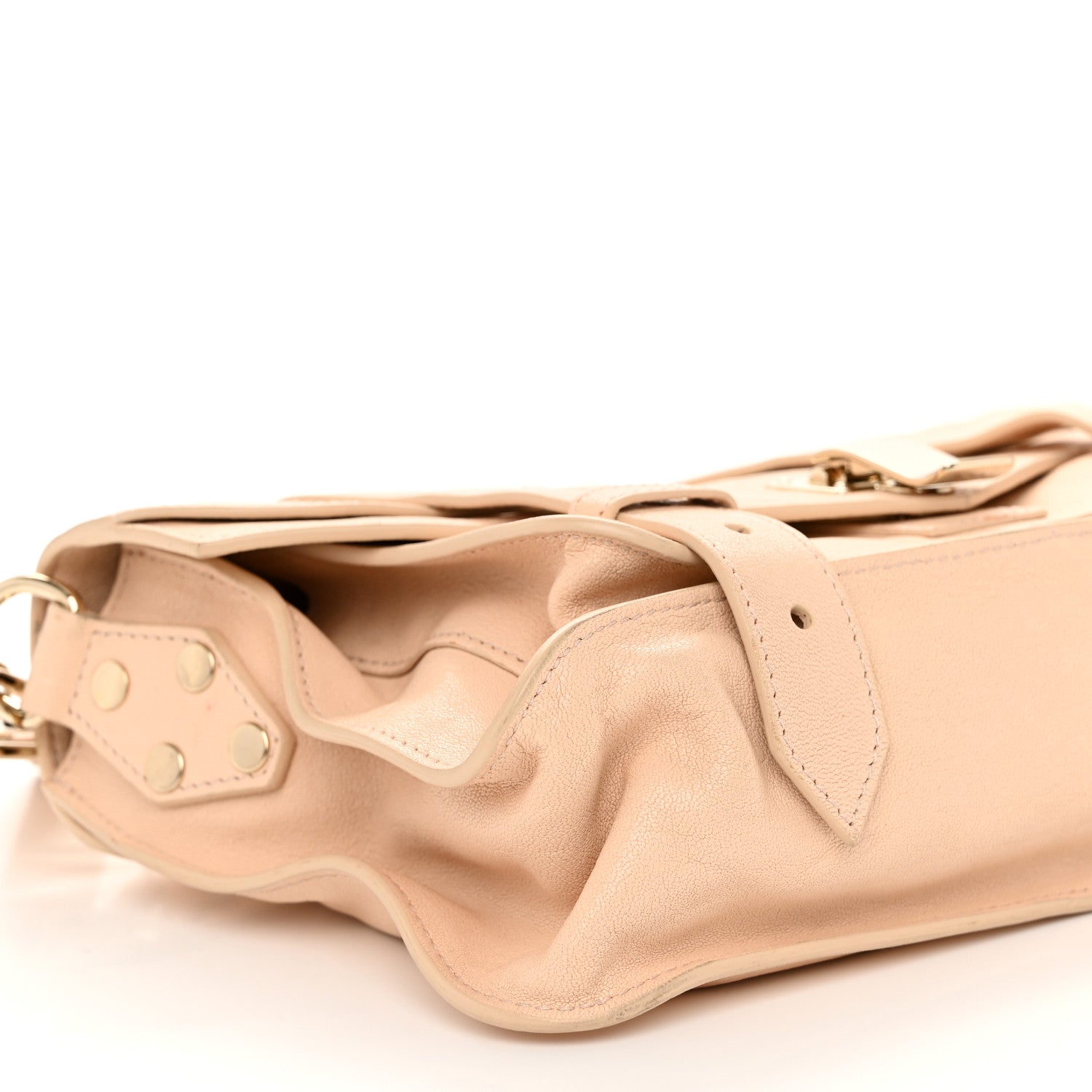 Proenza Schouler Lambskin Tiny PS1 Satchel Nude 9 of 10