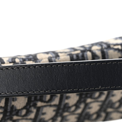 Christian Dior Oblique Saddle Bag Blue 12 of 12