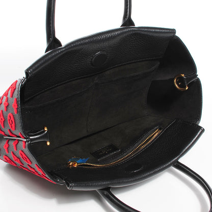 Louis Vuitton Veau Cachemire Tote W BB Black 5 of 8