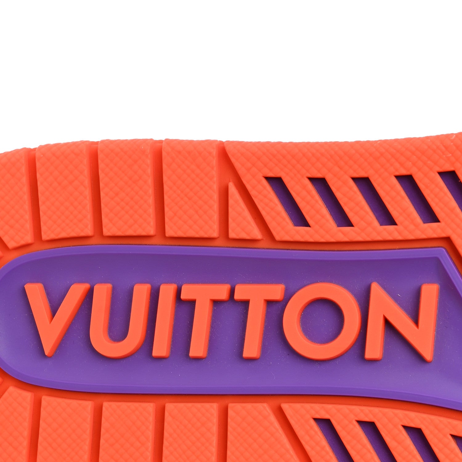 Louis Vuitton Calfskin Epi Mens LV Trainer Sneakers 9 Violet 7 of 10