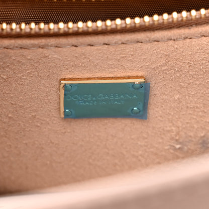 Dolce & Gabbana Calfskin DG Logo Flap Crossbody Bag Cipria 6 of 20