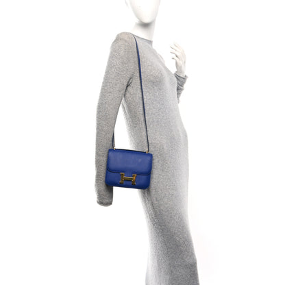 Hermes Epsom Constance 18 Bleu Electrique 3 of 17