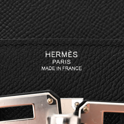 Hermes Epsom Birkin Sellier 25 Black 6 of 11