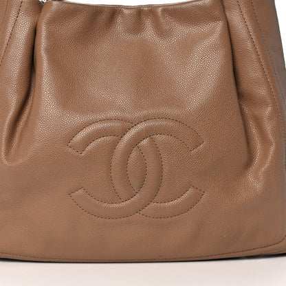 Chanel Caviar CC Tote Beige 7 of 14