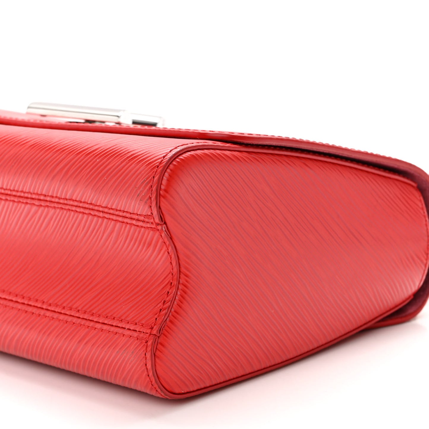 Epi Twist Shoulder Bag MM Coquelicot