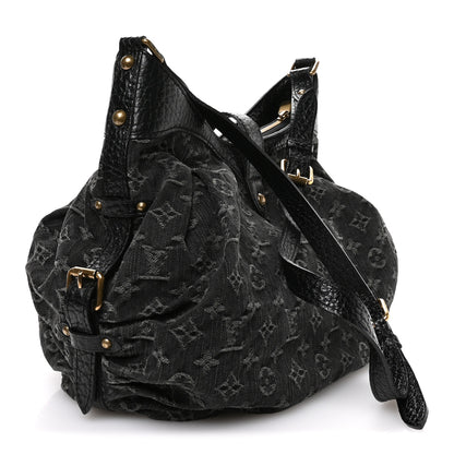 Louis Vuitton Denim Mahina XS Black 3 of 10