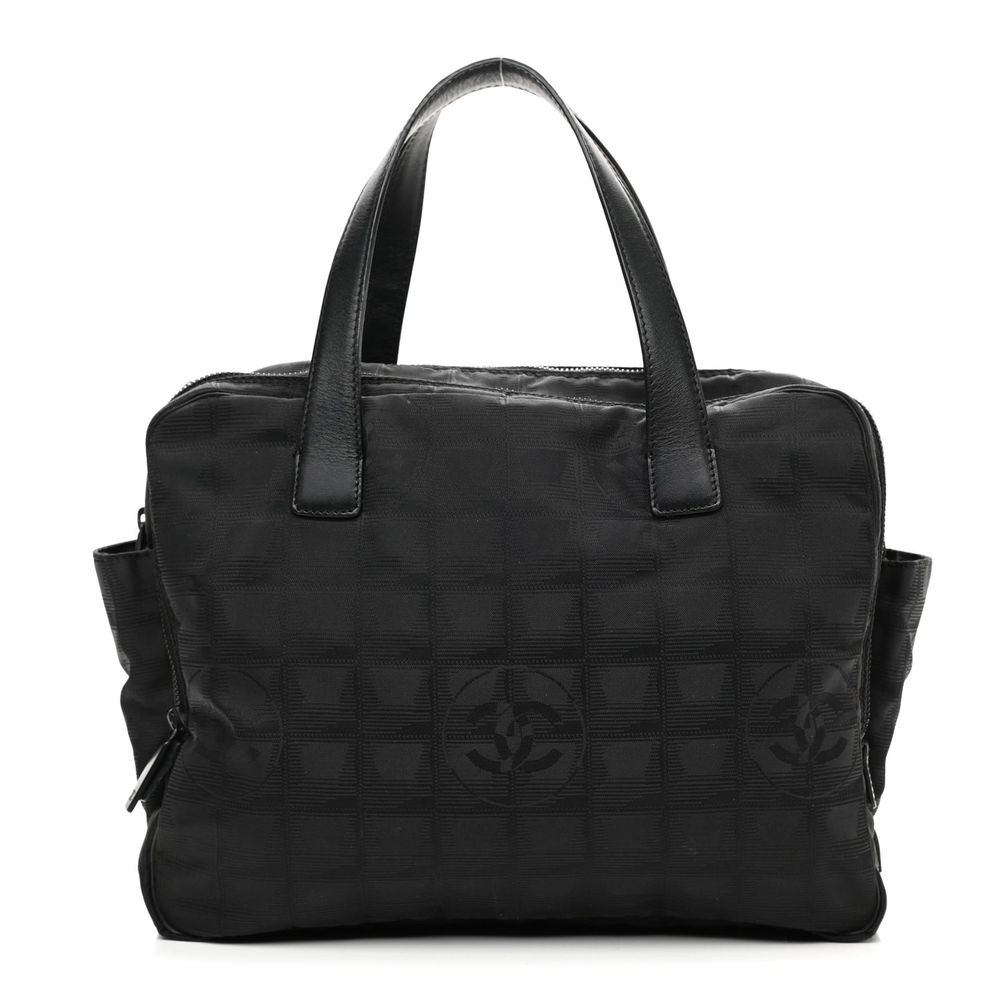 Nylon Travel Tote Black